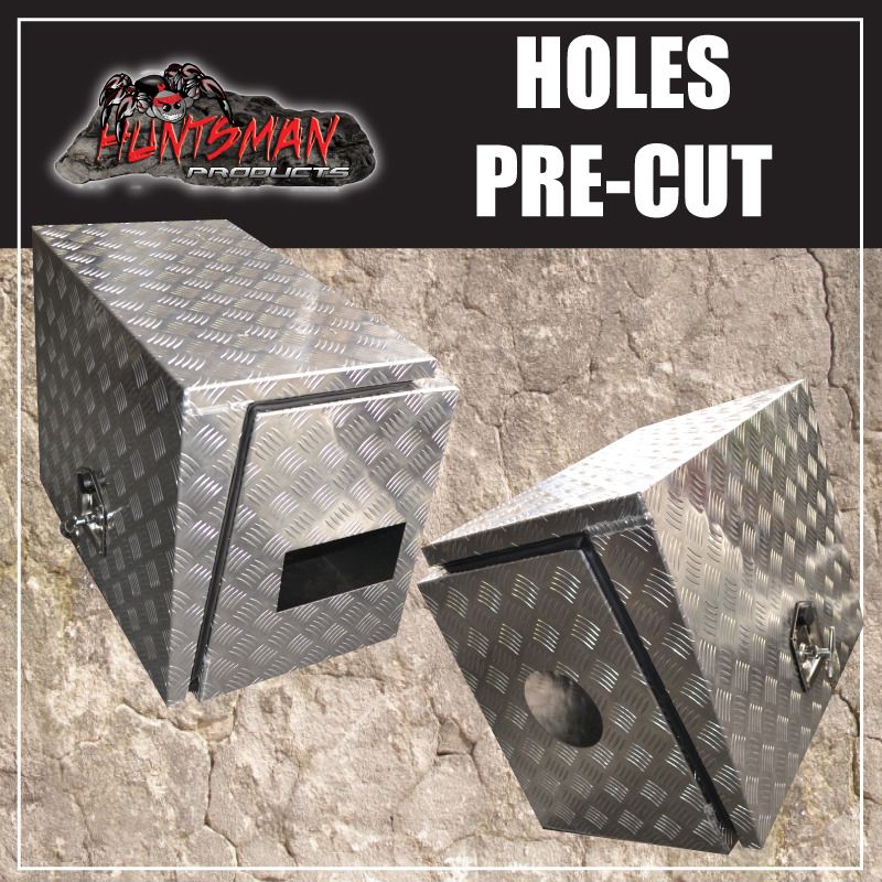 Aluminium Generator Tool Box High quality Ventilated caravan truck utes